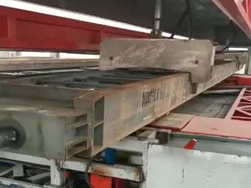 火車軌枕梁鋼模混泥土清洗線